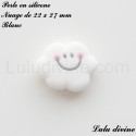 Perle en silicone Nuage