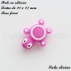 Perle en silicone Tortue