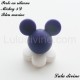 Perle en silicone ronde Gros Mickey