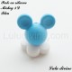 Perle en silicone ronde Gros Mickey