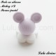 Perle en silicone ronde Gros Mickey